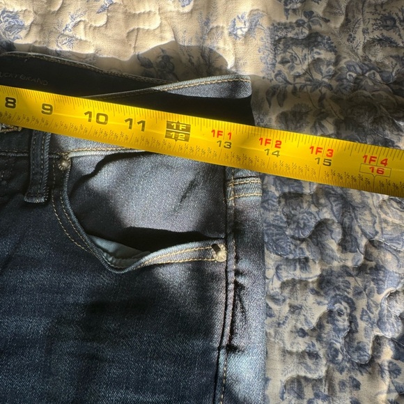 Lucky Brand Blue  high rise Skinny curvy Jeans - Picture 6 of 10
